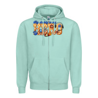 Seafoam my daddy is my hero dispatcher Zipper Hoodie - texasbilliewilder