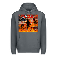 Rock Western Firefighters With Thin Red Line Premium Hoodie - LillyAllenDesigns