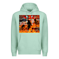 Seafoam Western Firefighters With Thin Red Line Premium Hoodie - LillyAllenDesigns