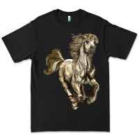 Black percheron horse Premium Tee - LillyAllenDesigns