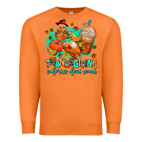 Carrot thanksgiving calories dont count Premium Sweatshirt - AdoDesignShop