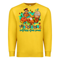Lemon thanksgiving calories dont count Premium Sweatshirt - AdoDesignShop