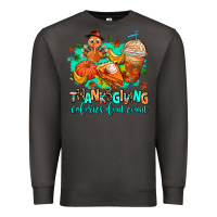 Smoke thanksgiving calories dont count Premium Sweatshirt - AdoDesignShop