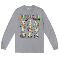 Heather Grey physical therapy Long Sleeve Tee - MaliasSmallBusiness