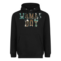Black Western Mama's Boy Heavyweight Hoodie - CowhideDigitalArt
