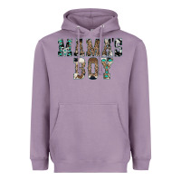 Lavender Western Mama's Boy Heavyweight Hoodie - CowhideDigitalArt