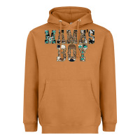Meerkat Western Mama's Boy Heavyweight Hoodie - CowhideDigitalArt