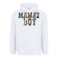 White Western Mama's Boy Heavyweight Hoodie - CowhideDigitalArt