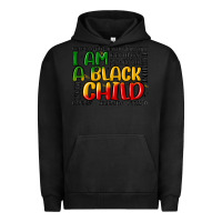 Pigment Black i am a black child Urban Hoodie - MaliasSmallBusiness