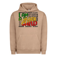 Pigment Burro i am a black child Urban Hoodie - MaliasSmallBusiness