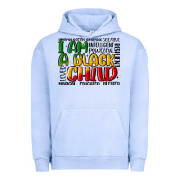 Pigment Grape Ice i am a black child Urban Hoodie - MaliasSmallBusiness