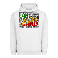 Pigment Lunar Rock i am a black child Urban Hoodie - MaliasSmallBusiness