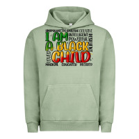 Pigment Oil Green i am a black child Urban Hoodie - MaliasSmallBusiness