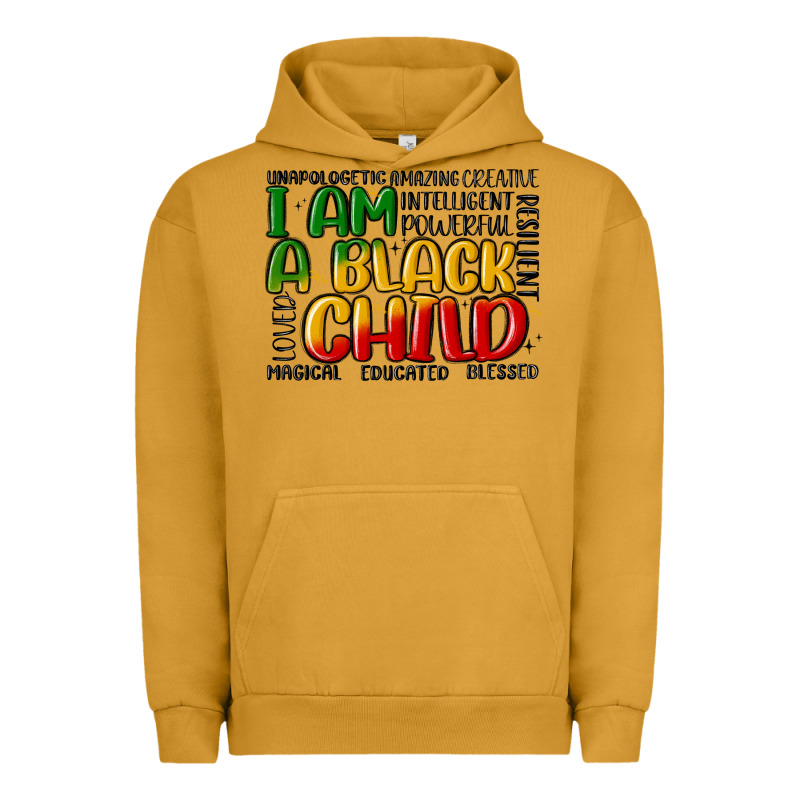 I Am A Black Child Urban Hoodie by MaliasSmallBusiness | Teevron
