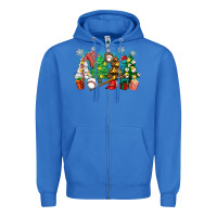 True Royal christmas trees with baseball Zipper Hoodie - Zillion Design Studio