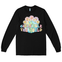 Black girls run the world Long Sleeve Tee - MaliasSmallBusiness