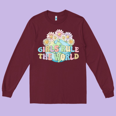 Long Sleeve Tee girls run the world