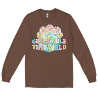 Chestnut girls run the world Long Sleeve Tee - MaliasSmallBusiness