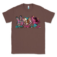 Chestnut peace love cowgirl Classic Tee - Zillion Design Studio