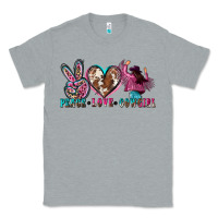 Heather Grey peace love cowgirl Classic Tee - Zillion Design Studio