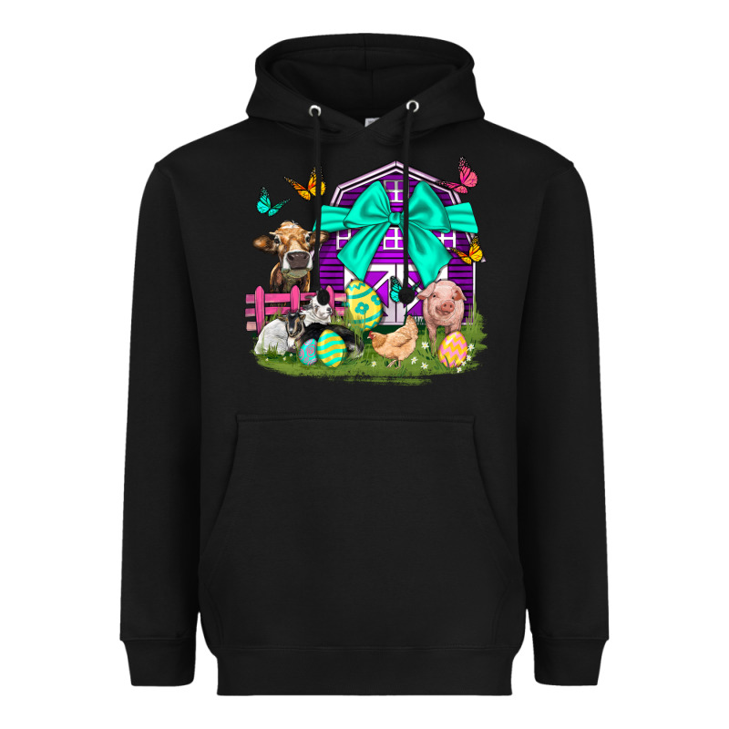 Easter Farm Animal Easter Day Heavyweight Hoodie by Neo Western | Teevron