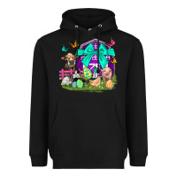 Black Easter Farm Animal Easter Day Heavyweight Hoodie - Neo Western