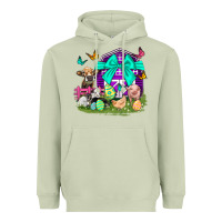 Matcha Easter Farm Animal Easter Day Heavyweight Hoodie - Neo Western