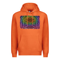Carrot colorful zebra background Premium Hoodie - RanaPortraitStore