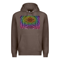 Coffee colorful zebra background Premium Hoodie - RanaPortraitStore