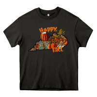 Asphalt happy fall Heavy Core Tee - CowhideDigitalArt