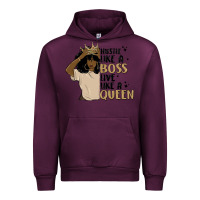 Hustle Like A Boss Live Like A Queen Urban Hoodie | Teevron