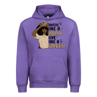 Tulip hustle like a boss live like a queen Urban Hoodie - MaliasSmallBusiness