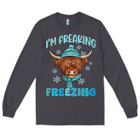 Smoke i'm freaking freezing Long Sleeve Tee - MaliasSmallBusiness