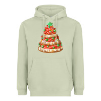 Matcha red christmas cookie cake fa element Heavyweight Hoodie - FaDigitalArtStudio