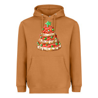 Meerkat red christmas cookie cake fa element Heavyweight Hoodie - FaDigitalArtStudio