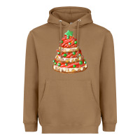Toasted Coconut red christmas cookie cake fa element Heavyweight Hoodie - FaDigitalArtStudio