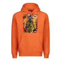 Carrot Firefighter Fire And American Premium Hoodie - LillyAllenDesigns