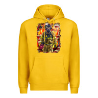 Lemon Firefighter Fire And American Premium Hoodie - LillyAllenDesigns
