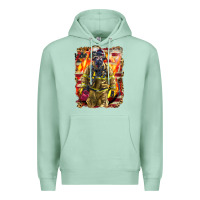 Seafoam Firefighter Fire And American Premium Hoodie - LillyAllenDesigns