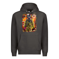 Smoke Firefighter Fire And American Premium Hoodie - LillyAllenDesigns