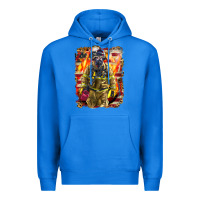 True Royal Firefighter Fire And American Premium Hoodie - LillyAllenDesigns