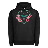 Pigment Black cma  heart Urban Hoodie - MaliasSmallBusiness