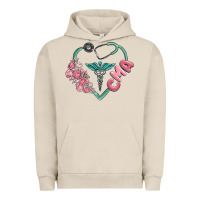 Pigment French Oak cma  heart Urban Hoodie - MaliasSmallBusiness