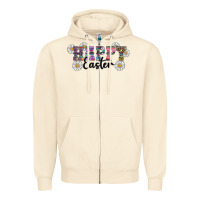Sandshell happy easter daisys Zipper Hoodie - RanaPortraitStore