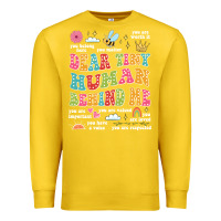 Lemon customized teacher dear tiny human behind me back Premium Sweatshirt - JahusDesignShop