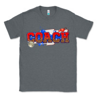 Charcoal Heather coach Classic Tee - texasbilliewilder