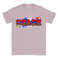 Lilac coach Classic Tee - texasbilliewilder