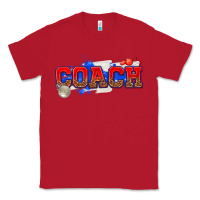 Red coach Classic Tee - texasbilliewilder