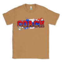 Toasted Coconut coach Classic Tee - texasbilliewilder