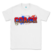 White coach Classic Tee - texasbilliewilder
